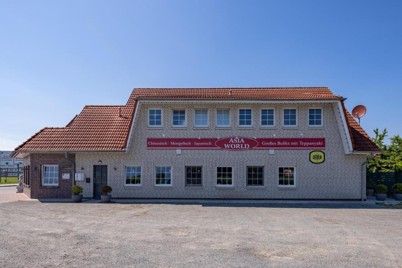 Gaestehaus Olympia Wilhelmshaven - Moderne Einzelzimmer Mit Eigenem Bad Fuer Monteure Schortens Ngoại thất bức ảnh